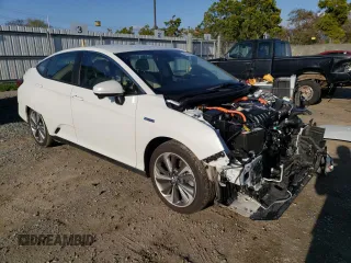 2021 Honda Clarity with VIN JHMZC5F1XMC001719, listed as a Copart auction lot 45102063 with 19,414 mi miles. Bid and sale history available at carsss.com. Image 4.
