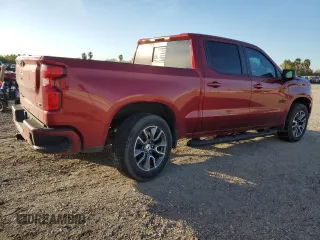 2022 Chevrolet Silverado 1500 RST with VIN 3GCPADED0NG605024, listed as a Copart auction lot 41574725 with 30,727 mi miles and Salvage Title. Bid and sale history available at DreamBid. Image 3.