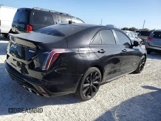 2021 Cadillac CT4 V-Series z VIN 1G6DH5RLXM0124791, wystawiony jako Copart lot #77314844 z przebiegiem 61 452 mil mil oraz Nie do naprawy • Non repairable. Historia ofert i sprzedaży dostępna na DreamBid. Obrazek 3.
