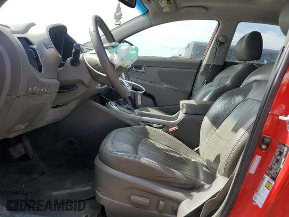 2011 Kia Sportage EX with VIN KNDPCCA23B7155109, listed as a Copart auction lot 55727165 with 137,005 mi miles and Salvage title. Bid and sale history available at DreamBid. Image 7.