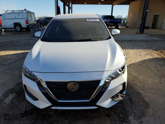 2022 Nissan Sentra SV with VIN 3N1AB8CV7NY215959, listed as a Copart auction lot 46931695 with 78,813 mi miles and Salvage Title. Bid and sale history available at carsss.com. Image 5.