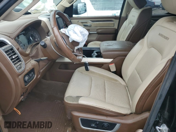 2020 Ram 1500 Laramie with VIN 1C6SRFDT8LN121976, listed as a Copart auction lot 66707184 with 80,004 mi miles and Salvage Title. Bid and sale history available at carsss.com. Image 7.
