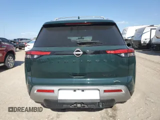 2024 Nissan Pathfinder SL with VIN 5N1DR3CDXRC252174, listed as a Copart auction lot 46054675 with 10,589 mi miles and Salvage title. Bid and sale history available at DreamBid. Image 6.