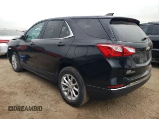 2018 Chevrolet Equinox LT with VIN 3GNAXJEV2JL100543, listed as a Copart auction lot 60306135 with 65,539 mi miles and Salvage title. Bid and sale history available at DreamBid. Image 2.