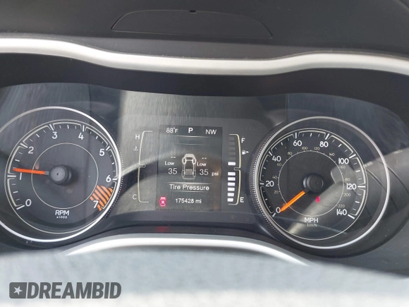 2015 Jeep Cherokee Sport with VIN 1C4PJLAB6FW602355, listed as a IAAI auction lot 41962707 with 175,428 mi miles. Bid and sale history available at carsss.com. Image 7.