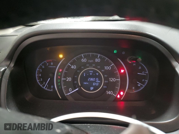 2012 Honda CR-V EX-L с VIN 5J6RM4H76CL080308, выставлен на аукционе Copart как лот 46250675 с пробегом 236 015 миль миль и Списание • Salvage title. История ставок и продаж доступна на DreamBid. Изображение 9.