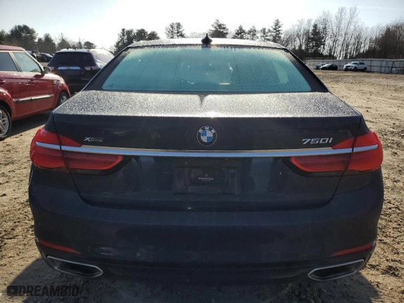 2018 BMW 7 Series 750i xDrive with VIN WBA7F2C5XJB238957, listed as a Copart auction lot 85269364 with 133,561 mi miles and Salvage Title. Bid and sale history available at carsss.com. Image 6.