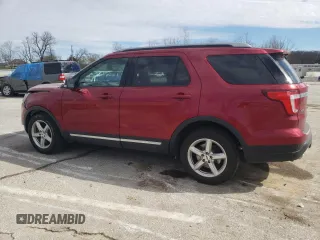 2018 Ford Explorer XLT with VIN 1FM5K7D85JGC04709, listed as a Copart auction lot 50596605 with 118,714 mi miles and Salvage Title. Bid and sale history available at DreamBid. Image 2.