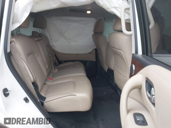 2020 Nissan Armada SL with VIN JN8AY2ND8L9111534, listed as a IAAI auction lot 40705668 with 85,140 mi miles. Bid and sale history available at carsss.com. Image 8.