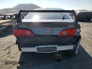 2005 Acura RSX with VIN JH4DC54865S001038, listed as a Copart auction lot 73366454 with 144,201 mi miles and Salvage Title. Bid and sale history available at carsss.com. Image 6.