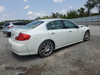2006 Infiniti G35 with VIN JNKCV51E16M515613, listed as a Copart auction lot 65383564 with Not Provided miles and Salvage Title. Bid and sale history available at DreamBid. Image 3.