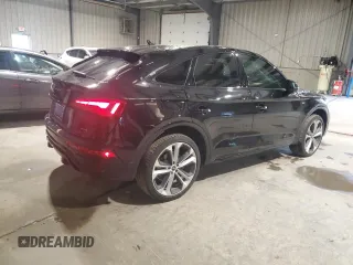 2024 Audi Q5 Sportback S line Prestige with VIN WA16AAFY1R2035846, listed as a Copart auction lot 56561145 with 11,118 mi miles and Salvage title. Bid and sale history available at DreamBid. Image 3.
