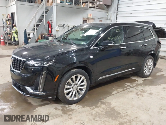 2020 Cadillac XT6 AWD Premium Luxury with VIN 1GYKPDRS3LZ101138, listed as a IAAI auction lot 41984170 with 60,286 mi miles and . Bid and sale history available at DreamBid. Image 17.