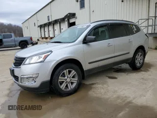 2017 Chevrolet Traverse LS with VIN 1GNKRFED6HJ353661, listed as a Copart auction lot 49621185 with 140,971 mi miles and Clean Title. Bid and sale history available at carsss.com. Image 1.