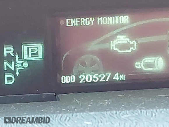 2010 Toyota Prius II with VIN JTDKN3DU4A0097116, listed as a IAAI auction lot 42021243 with 205,274 mi miles. Bid and sale history available at carsss.com. Image 6.