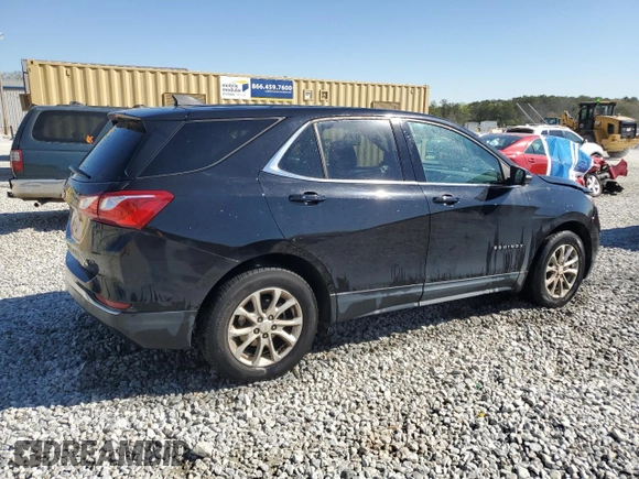 2018 Chevrolet Equinox LT with VIN 2GNAXJEV3J6123561, listed as a Copart auction lot 50716215 with 103,868 mi miles and Salvage Title. Bid and sale history available at DreamBid. Image 3.