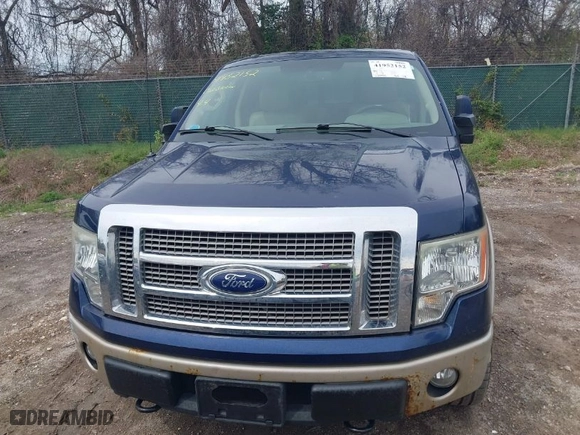 2010 Ford F-150 XL with VIN 1FTFW1EV8AFB04740, listed as a IAAI auction lot 41952152 with 225,941 mi miles. Bid and sale history available at carsss.com. Image 12.