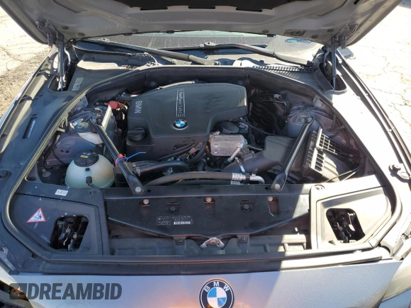 2013 BMW 5 Series 528i with VIN WBAXG5C50DDY36255, listed as a Copart auction lot 44741985 with 102,147 mi miles and Salvage Title. Bid and sale history available at carsss.com. Image 11.