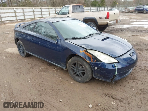 2002 Toyota Celica GT with VIN JTDDR32T320142846, listed as a IAAI auction lot 41825592 with 146,485 mi miles and . Bid and sale history available at carsss.com. Image 1.
