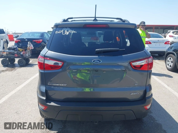 2020 Ford EcoSport SE with VIN MAJ6S3GL5LC325645, listed as a IAAI auction lot 42050145 with 149,138 mi miles and . Bid and sale history available at carsss.com. Image 16.