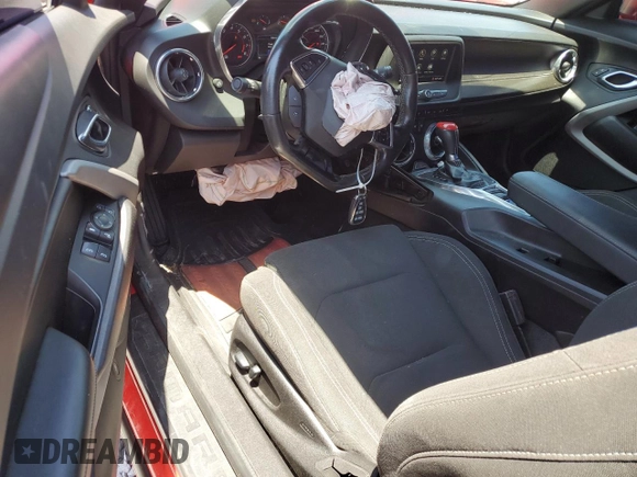 2019 Chevrolet Camaro 1LT with VIN 1G1FB3DSXK0124001, listed as a Copart auction lot 57628755 with 147,397 mi miles and Non repairable. Bid and sale history available at DreamBid. Image 8.