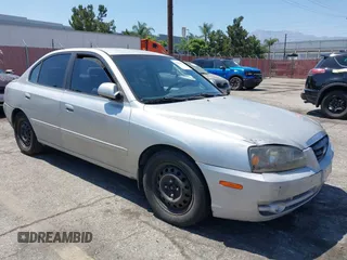 2006 Hyundai Elantra GLS with VIN KMHDN46D16U232981, listed as a IAAI auction lot 42614971 with 185,045 mi miles and . Bid and sale history available at DreamBid. Image 1.