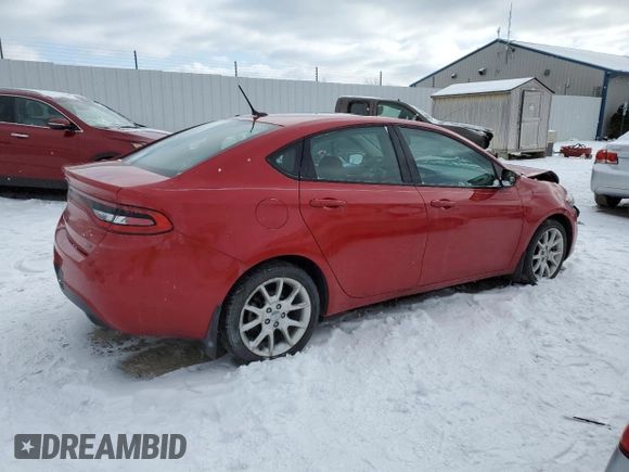 2013 Dodge Dart SXT with VIN 1C3CDFBA0DD335191, listed as a Copart auction lot 45865215 with 86,080 mi miles and Non Repairable. Bid and sale history available at carsss.com. Image 3.