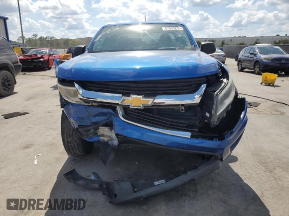 2019 Chevrolet Colorado 2WD Work Truck z VIN 1GCHSBEA3K1114940, wystawiony jako Copart lot #57043235 z przebiegiem 48 198 mil mil oraz Nie do naprawy • Non repairable. Historia ofert i sprzedaży dostępna na DreamBid. Obrazek 5.