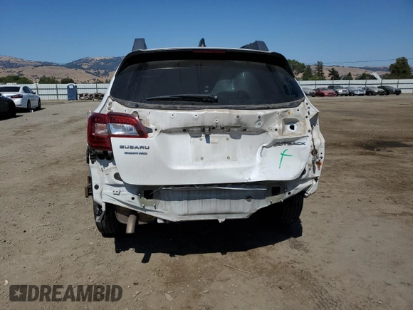 2018 Subaru Outback Premium with VIN 4S4BSACC5J3308548, listed as a Copart auction lot 61794915 with 126,097 mi miles and Salvage title. Bid and sale history available at DreamBid. Image 6.