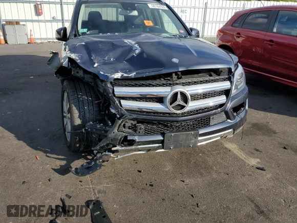 2015 Mercedes-Benz GL-Class GL 450 with VIN 4JGDF6EE6FA524257, listed as a Copart auction lot 60184922 with Not Provided miles. Bid and sale history available at carsss.com. Image 9.