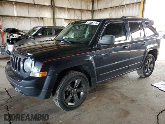 2015 Jeep Patriot High Altitude with VIN 1C4NJRFB5FD117736, listed as a Copart auction lot 53288755 with 138,593 mi miles and Clean Title. Bid and sale history available at carsss.com. Image 1.