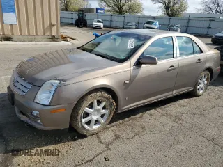 2006 Cadillac STS with VIN 1G6DW677960214602, listed as a Copart auction lot 52016535 with 89,675 mi miles and Salvage Title. Bid and sale history available at carsss.com. Image 1.
