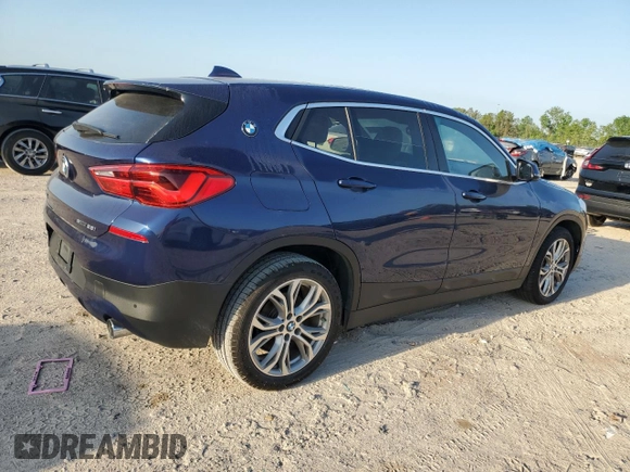 2018 BMW X2 sDrive28i with VIN WBXYJ3C35JEJ89968, listed as a Copart auction lot 52626525 with 68,945 mi miles and Salvage title. Bid and sale history available at DreamBid. Image 3.