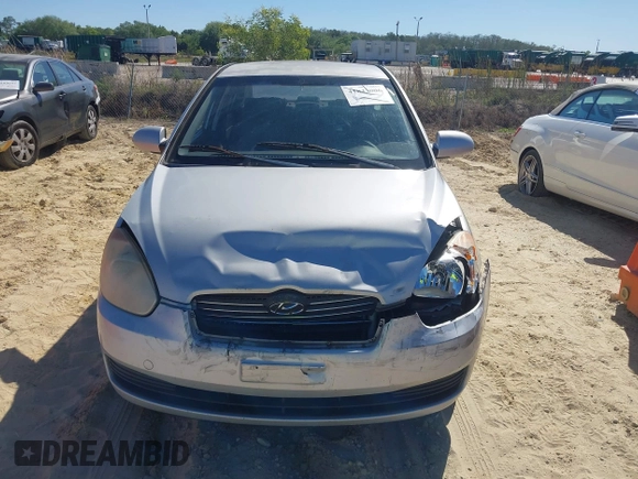 2008 Hyundai Accent GLS with VIN KMHCN46CX8U214890, listed as a IAAI auction lot 41843006 with 179,550 mi miles. Bid and sale history available at carsss.com. Image 12.