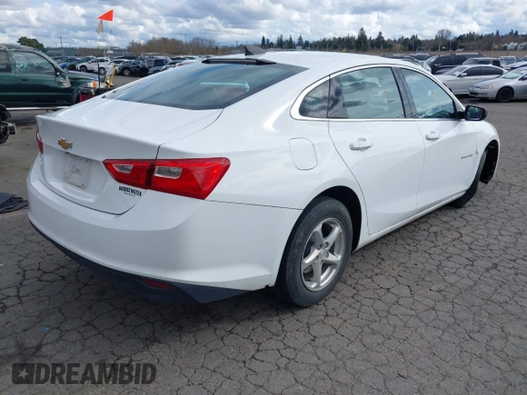2018 Chevrolet Malibu LS with VIN 1G1ZB5ST3JF288092, listed as a IAAI auction lot 41828750 with 30,385 mi miles and . Bid and sale history available at DreamBid. Image 4.