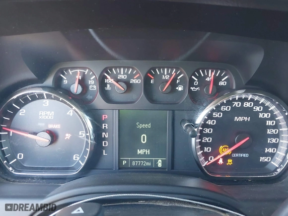 2017 Chevrolet Tahoe Commercial with VIN 1GNLCDEC2HR187691, listed as a IAAI auction lot 40101169 with 87,772 mi miles. Bid and sale history available at carsss.com. Image 7.