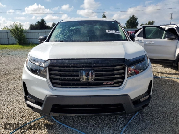 2022 Honda Ridgeline Sport z VIN 5FPYK3F10NB014575, wystawiony jako Copart lot #74203854 z przebiegiem 12 176 mil mil oraz Nie do naprawy • Non repairable. Historia ofert i sprzedaży dostępna na DreamBid. Obrazek 5.