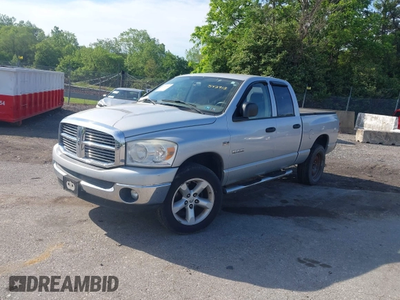2008 Dodge 1500 SLT with VIN 1D7HU18268S543913, listed as a IAAI auction lot 42233740 with 186,114 mi miles and . Bid and sale history available at DreamBid. Image 2.