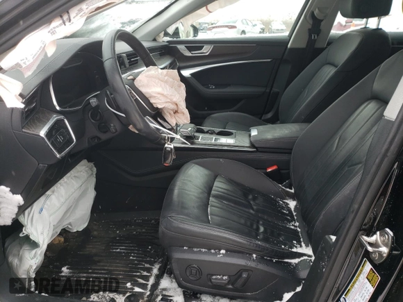 2019 Audi A6 Premium Plus with VIN WAUL2AF26KN090960, listed as a Copart auction lot 42331955 with 0 mi miles and Salvage Title. Bid and sale history available at carsss.com. Image 7.