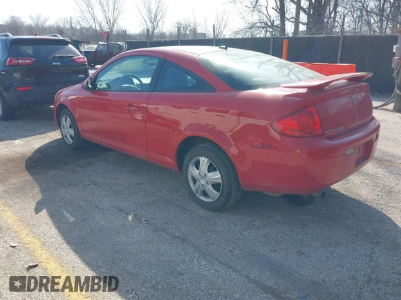 2009 Pontiac G5 with VIN 1G2AS18H097148690, listed as a IAAI auction lot 41801507 with 156,328 mi miles. Bid and sale history available at carsss.com. Image 3.