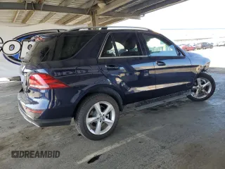 2016 Mercedes-Benz GLE 350 with VIN 4JGDA5JB9GA676927, listed as a Copart auction lot 58386515 with 78,132 mi miles and Salvage title. Bid and sale history available at DreamBid. Image 3.