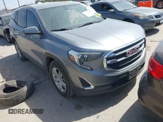 2019 GMC Terrain SLE z VIN 3GKALMEV0KL170960, wystawiony jako IAAI lot #41777579 z przebiegiem 96 693 mil mil oraz . Historia ofert i sprzedaży dostępna na DreamBid. Obrazek 1.