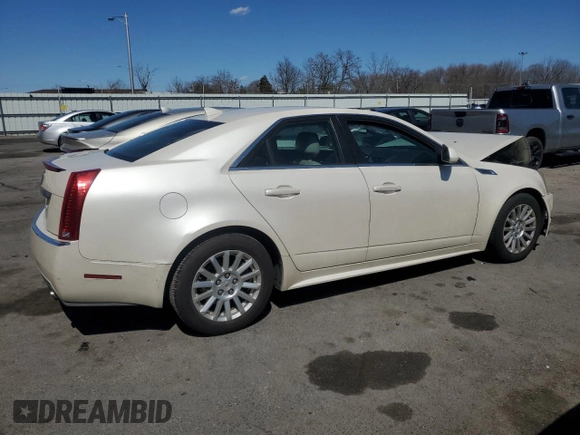 2010 Cadillac CTS Luxury with VIN 1G6DE5EG6A0145926, listed as a Copart auction lot 50215255 with 132,604 mi miles and Salvage Title. Bid and sale history available at carsss.com. Image 3.