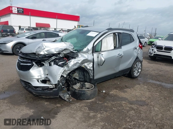 2020 Buick Encore Preferred with VIN KL4CJASB8LB020045, listed as a IAAI auction lot 41909581 with 78,853 mi miles. Bid and sale history available at carsss.com. Image 17.
