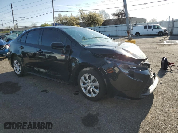 2024 Toyota Corolla LE with VIN 5YFB4MDE4RP117593, listed as a Copart auction lot 52228245 with 16,406 mi miles and Salvage Title. Bid and sale history available at DreamBid. Image 4.