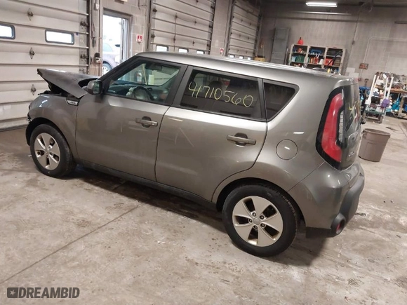 2016 Kia Soul with VIN KNDJN2A26G7289579, listed as a IAAI auction lot 41710560 with NaN miles. Bid and sale history available at carsss.com. Image 3.