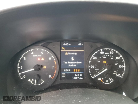 2023 Nissan Altima S with VIN 1N4BL4BV9PN331050, listed as a Copart auction lot 78193524 with 12,607 mi miles and Salvage Title. Bid and sale history available at DreamBid. Image 9.