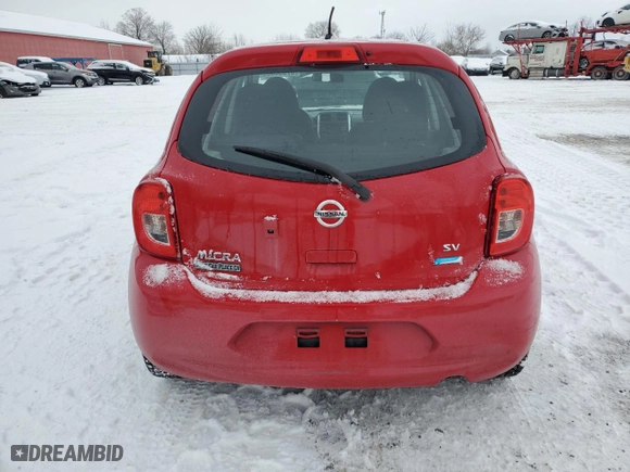 2015 Nissan Micra S with VIN 3N1CK3CP4FL268632, listed as a Copart auction lot 87960505 with NaN miles and Clean Title. Bid and sale history available at carsss.com. Image 6.