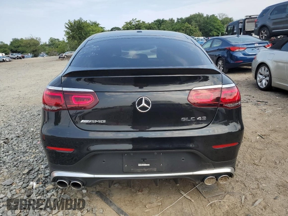 2021 Mercedes-Benz GLC with VIN W1N0J6EB3MF920792, listed as a Copart auction lot 62026084 with 32,971 mi miles and Salvage Title. Bid and sale history available at carsss.com. Image 6.