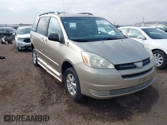 2005 Toyota Sienna CE z VIN 5TDZA23C75S312147, wystawiony jako IAAI lot #41513436 z przebiegiem 87 473 mil mil oraz . Historia ofert i sprzedaży dostępna na DreamBid. Obrazek 1.